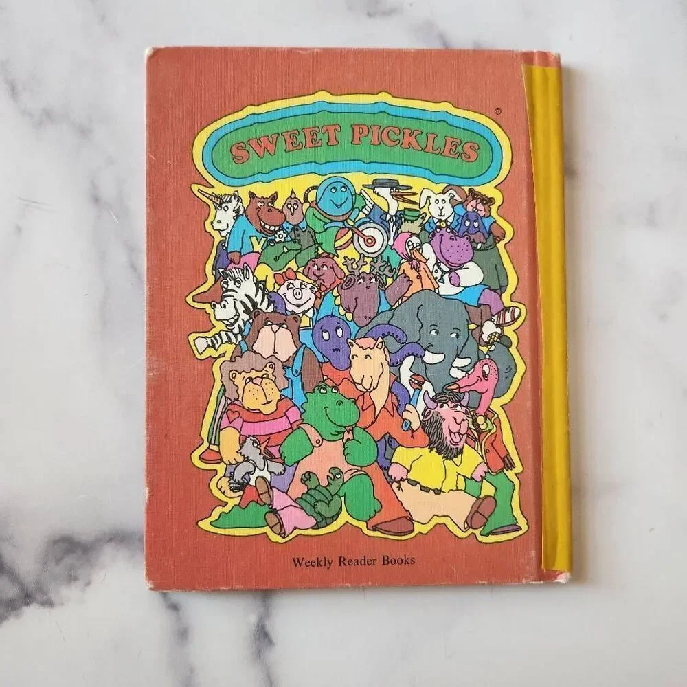 Sweet pickles Nuts to Nightingale  vintage '70s children's hardback book kids fi